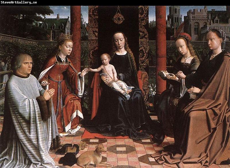 Gerard David The Mystic Marriage of St Catherine